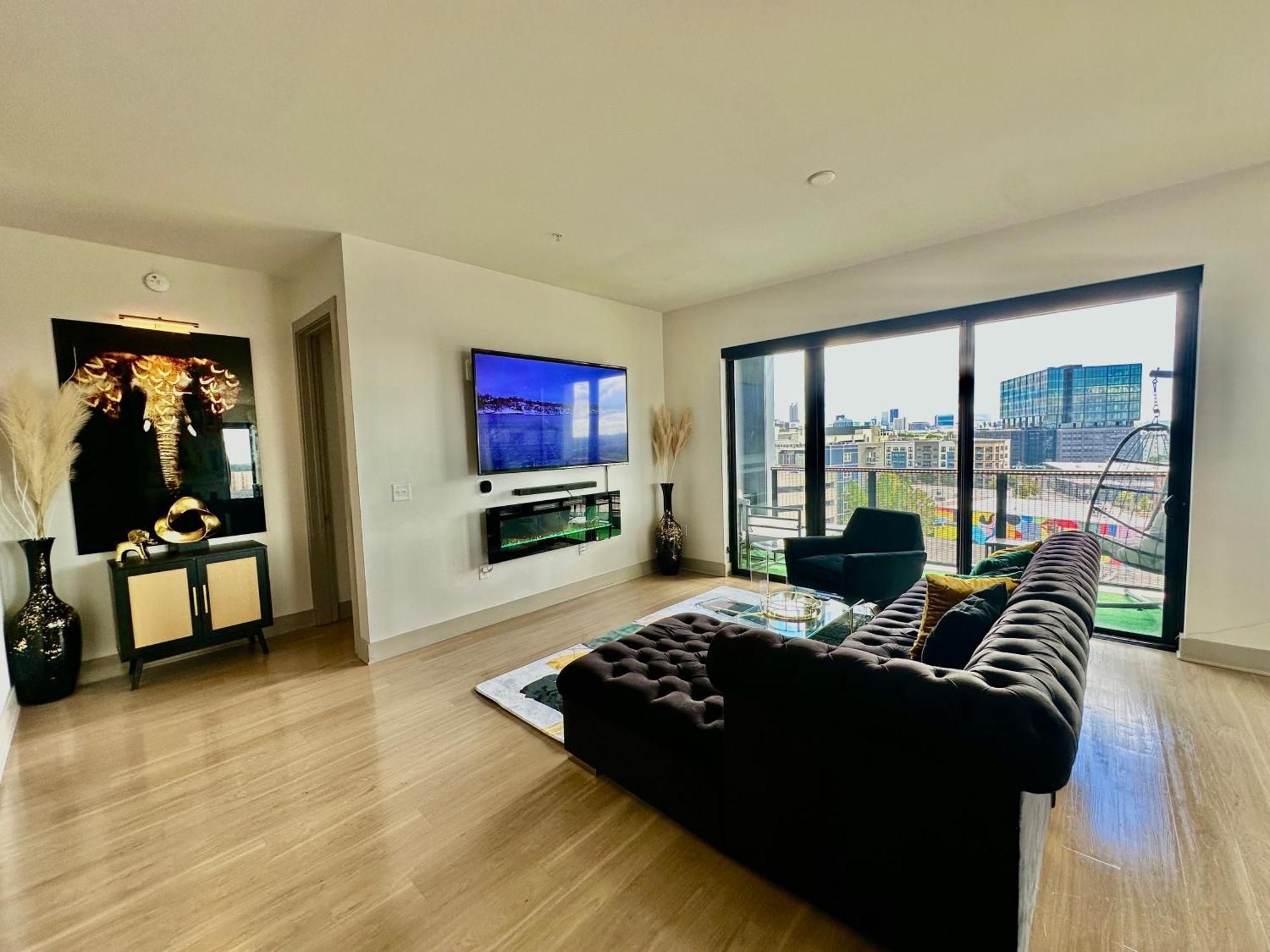 Modern Luxury At The Interlock Apartment Atlanta Exterior foto